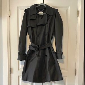 Sandro Paris Charcoal Trench Coat